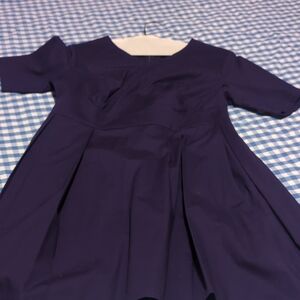 eShakti Midnight Blue Formal Women Dress